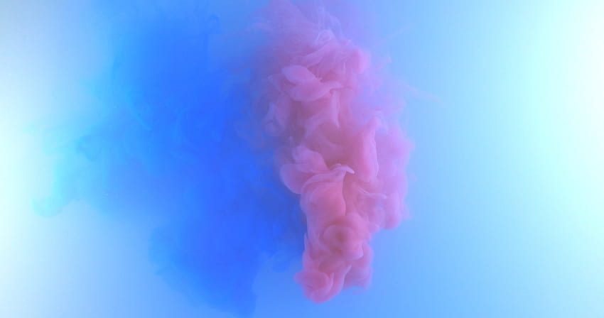 블루와 핑크 연기 배경 영상 · 스톡 비디오, 핑크 블루 스모크 HD 월페이퍼