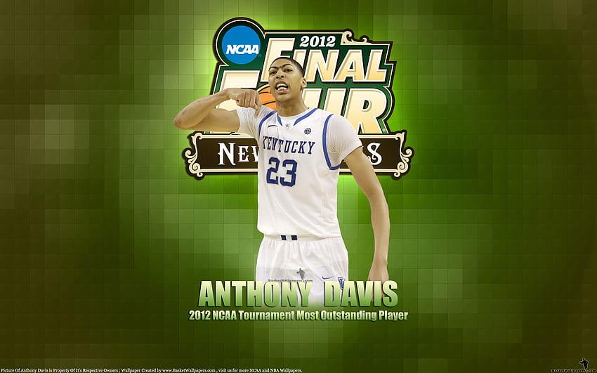 Anthony Davis 2012 NCAA Final Four HD wallpaper