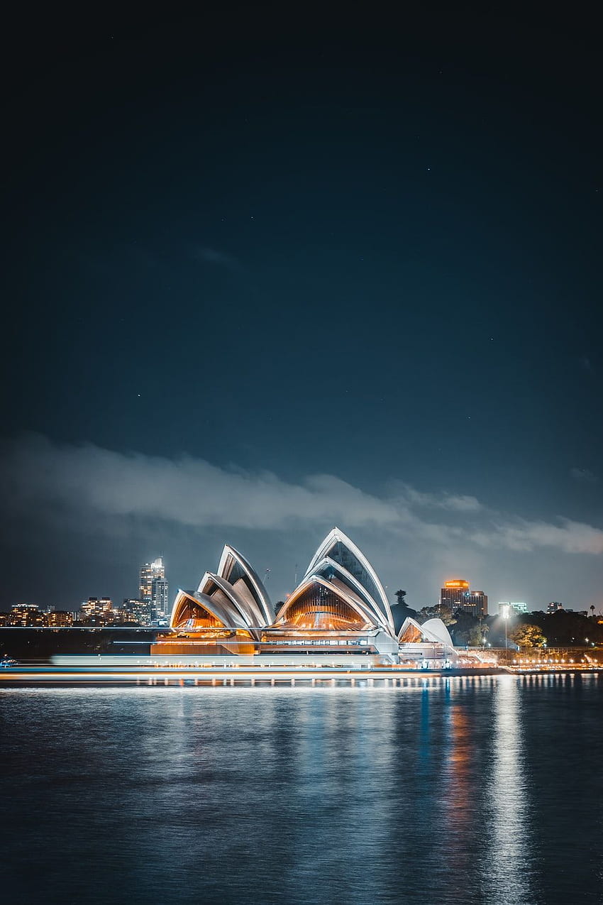 Téléphone . meilleur , bâtiment, gris et architecture, Opéra de Sydney Fond d'écran de téléphone HD
