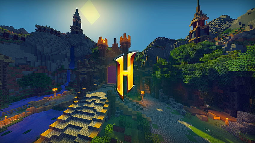 Fundo legal do Minecraft, Hypixel papel de parede HD
