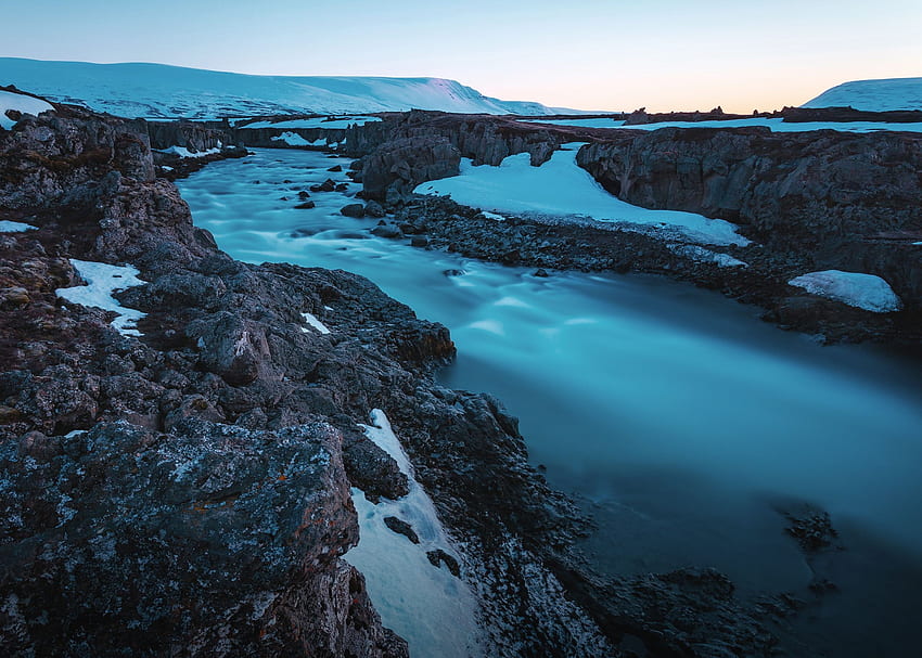 Nature, Waterfall, Iceland, Godafoss HD wallpaper