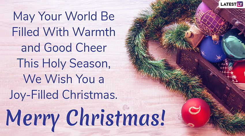 Merry Christmas & Happy New Year 2022 Wishes in Advance: Celebrate Holiday Season 2021 by Sending These , Quotes, to Your Loved Ones, Merry Christmas 2022 HD wallpaper