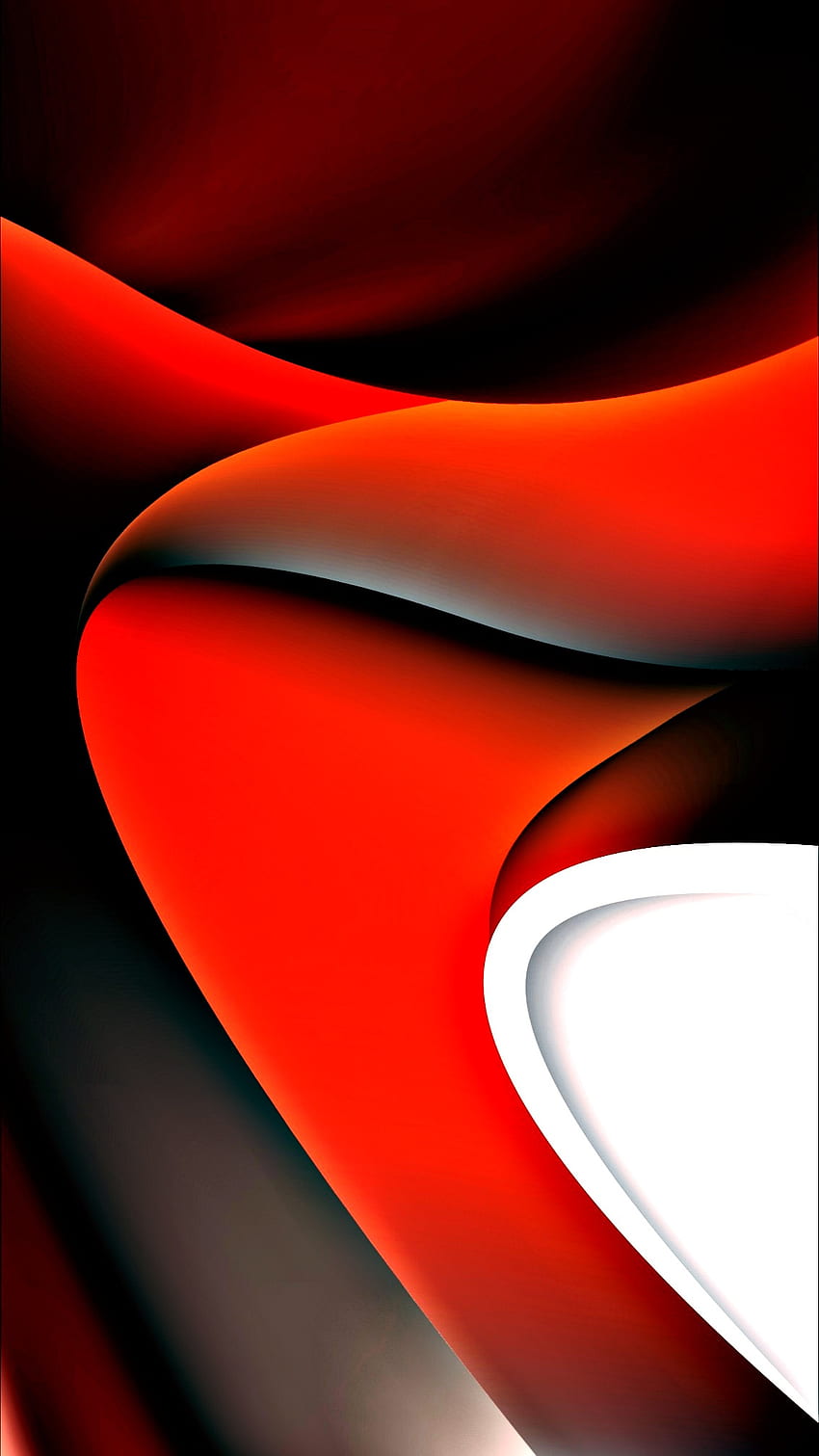dsadsadsa, vagues, nouveaux, texture, android, noirs, motifs, abstrait, iphone, orange, rouges, courbes, formes, conception, lisses Fond d'écran de téléphone HD