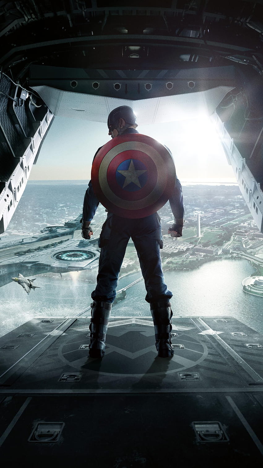 Captain America Phone - Captain America Winter Soldier iPhone HD phone wallpaper