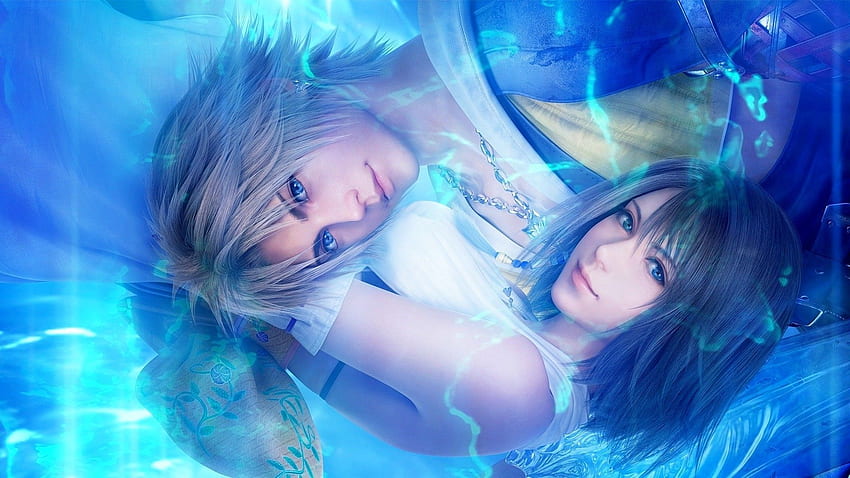 Res: , Computerspiele - Final Fantasy X Tidus (Final Fantasy) Yuna (Final Fantasy) . Fantasia finale, fantasia finale di Yuna, nuvola di fantasia finale Sfondo HD