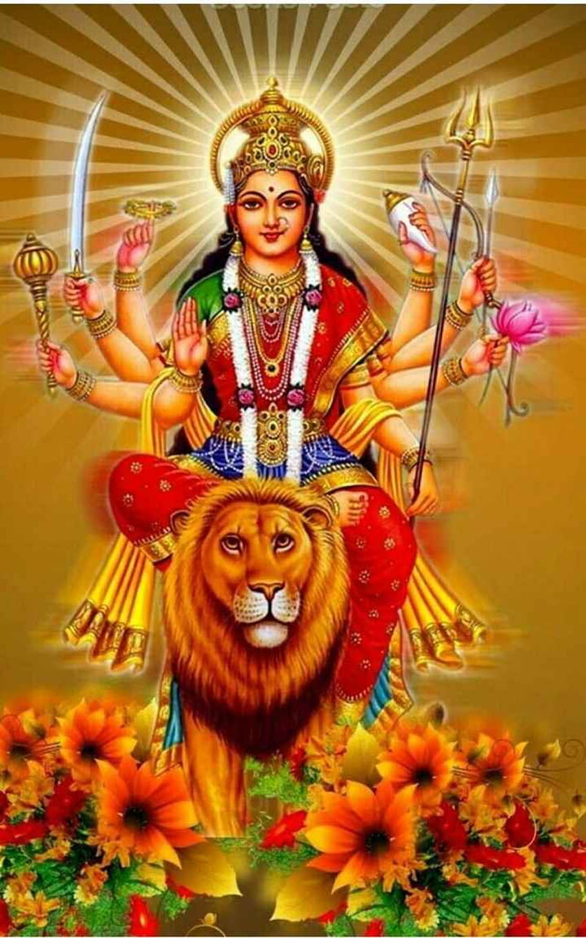 Maa Durga - Selamat Pagi Jumat Durga - - teahub.io, Maa Sherawali wallpaper ponsel HD