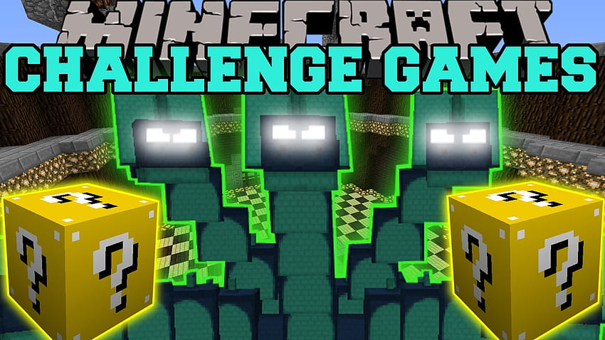 Minecraft: GAMINGWITHJEN SUPER LUCKY BLOCK CHALLENGE GAMES - Lucky Block Mod  - Modded Mini-Game 