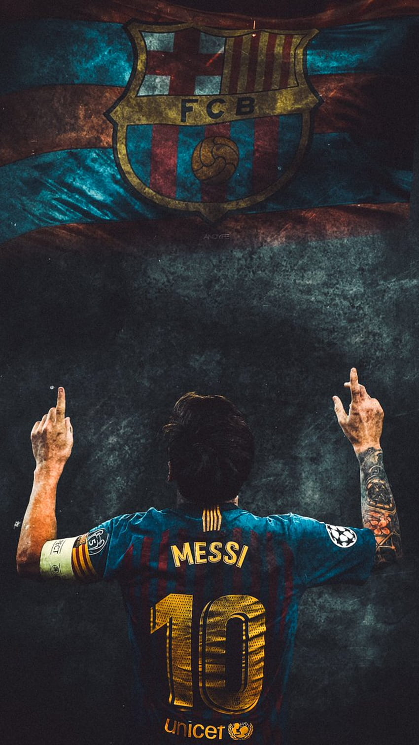 Andy - Lionel Messi RT는 높이 평가되고 Messi Aesthetic HD 전화 배경 화면