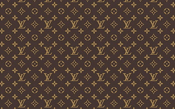 Louis Vuitton Luxury Monogram With Red Doodle In White Background
