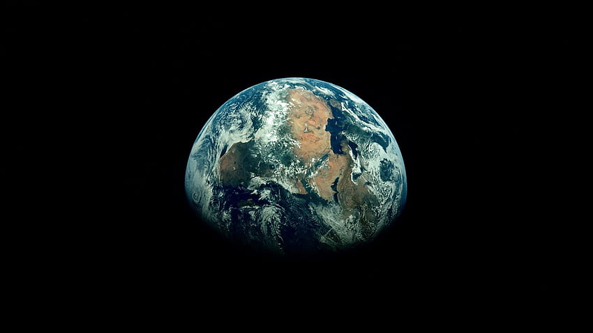 ziemia, planeta, cień, czarny, kosmos panoramiczny 16:9 tło, 1600X900 Ziemia Tapeta HD