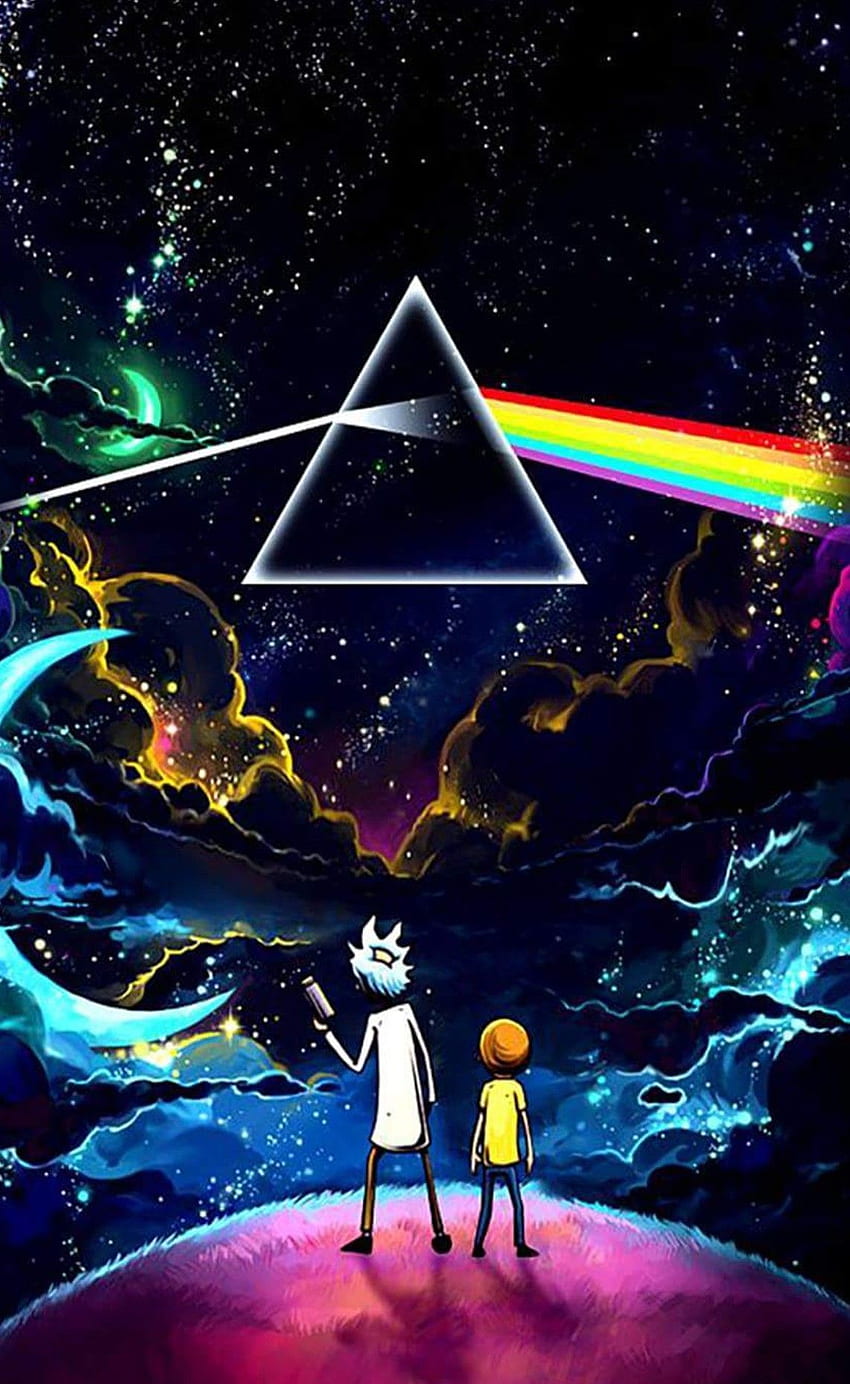 Rick Et Morty Pink Floyd, & background HD phone wallpaper