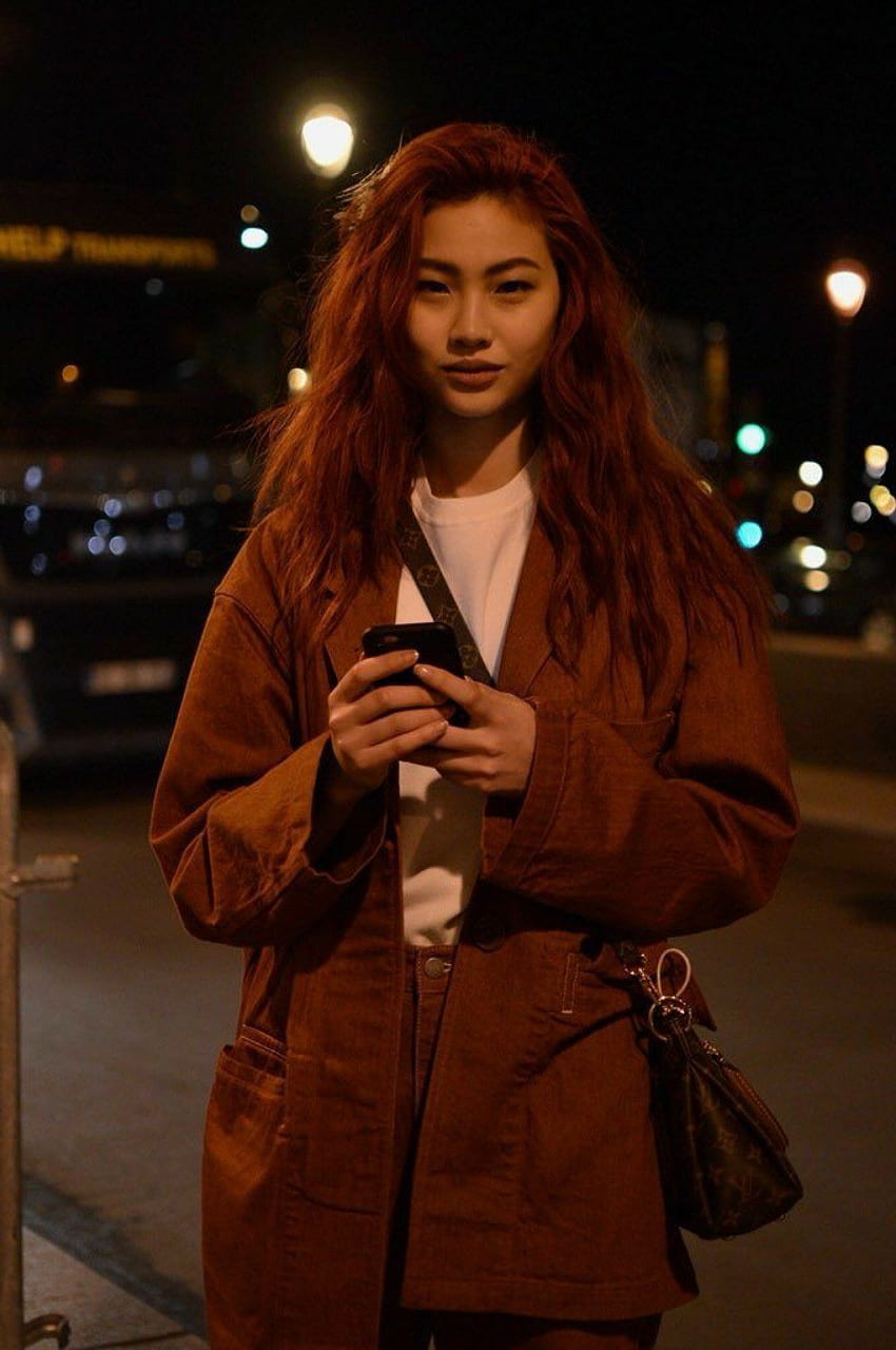 Hoyeon Jung, standing, Kang Sae, hair, korea, squid game actress, model HD phone wallpaper