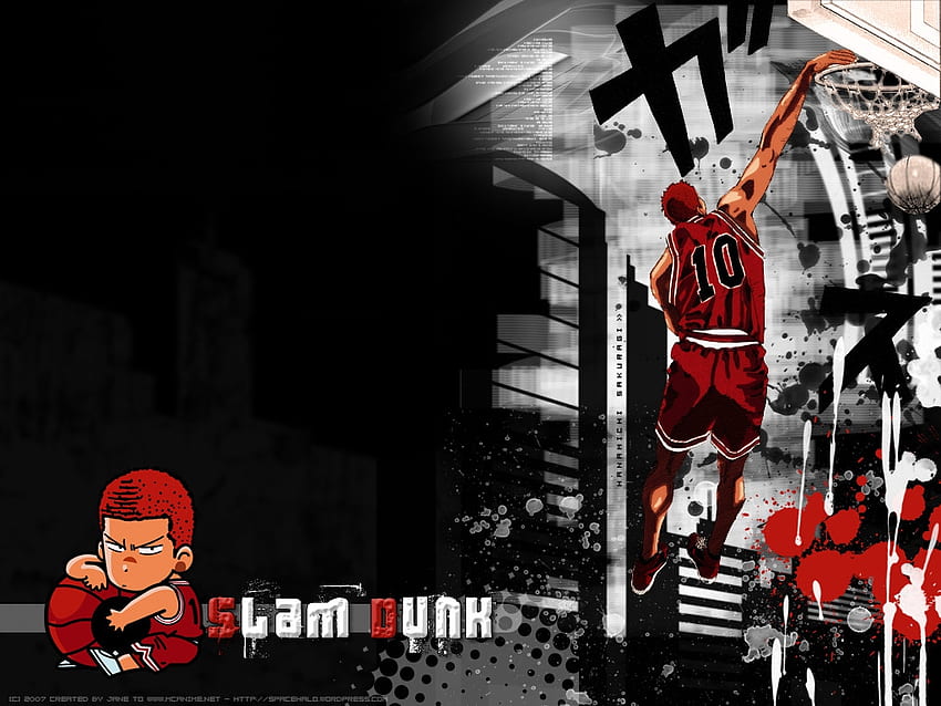 slam dunk basketball anime – Sports Basketball, Basketball Dunks HD wallpaper