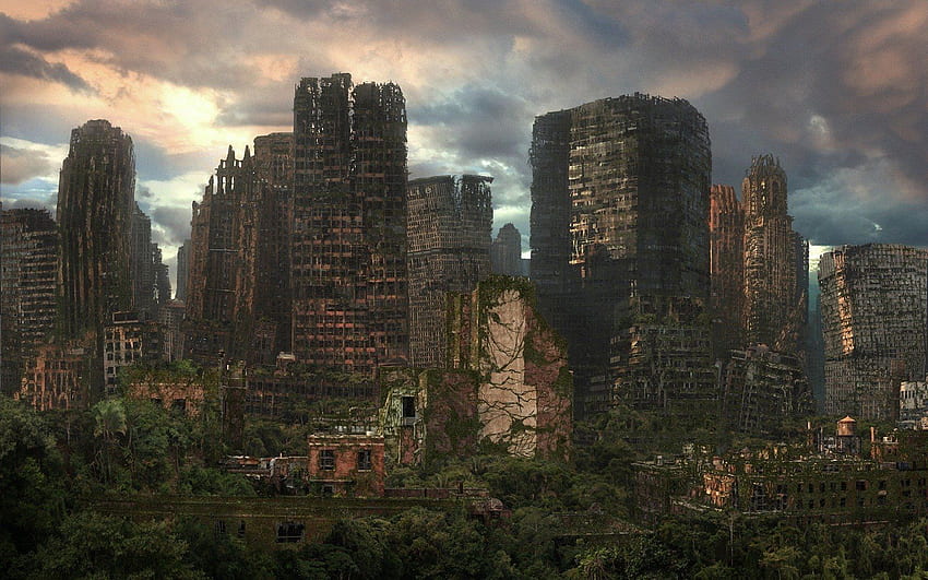 apocalyptic, City / and Mobile &, Apocalypse City HD wallpaper