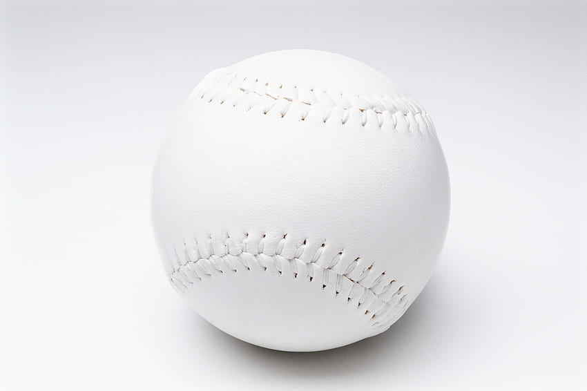 スポーツ, ボール, 白の背景, 野球 高画質の壁紙