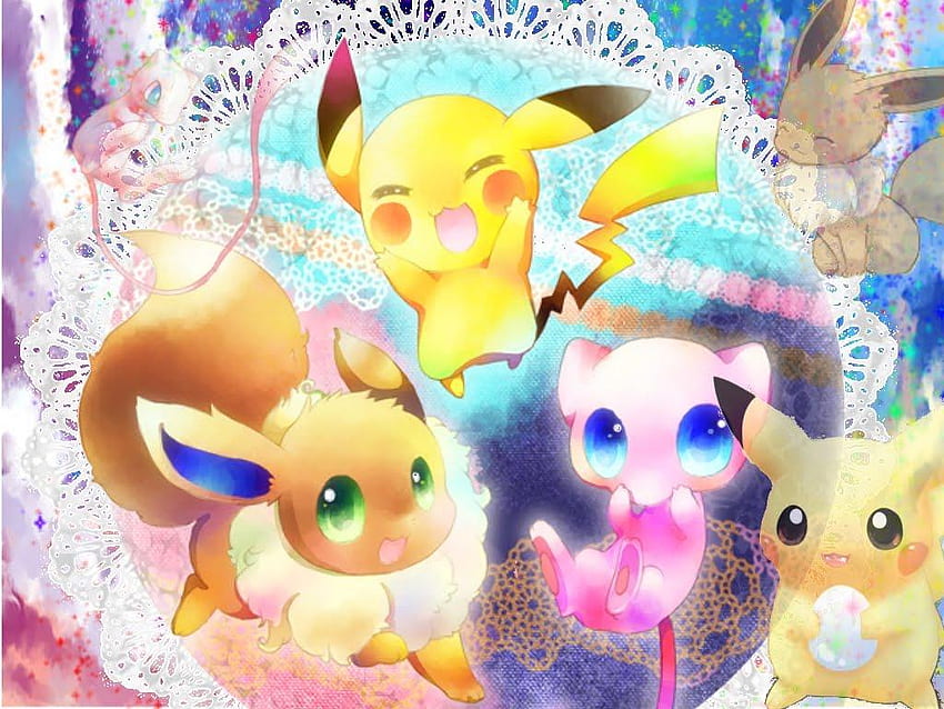 Sevimli Pokémon Arka Planı, Son Derece Sevimli HD duvar kağıdı