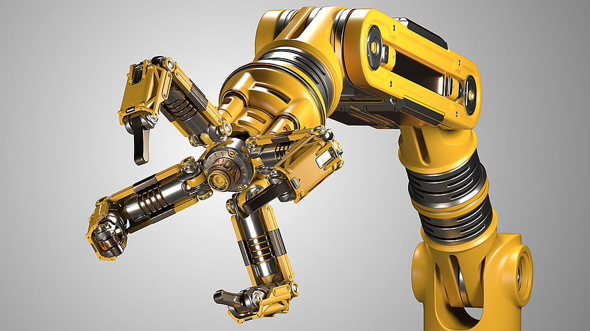 ArtStation - Modelo 3D de brazo robótico (disponible para la compra), Mykola Holyutyak fondo de pantalla