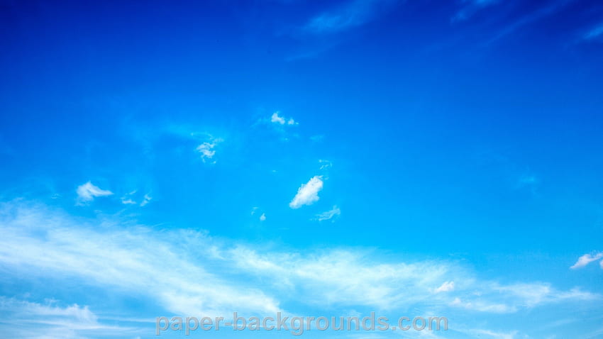 Blue Sky Background, Calm Sky HD wallpaper