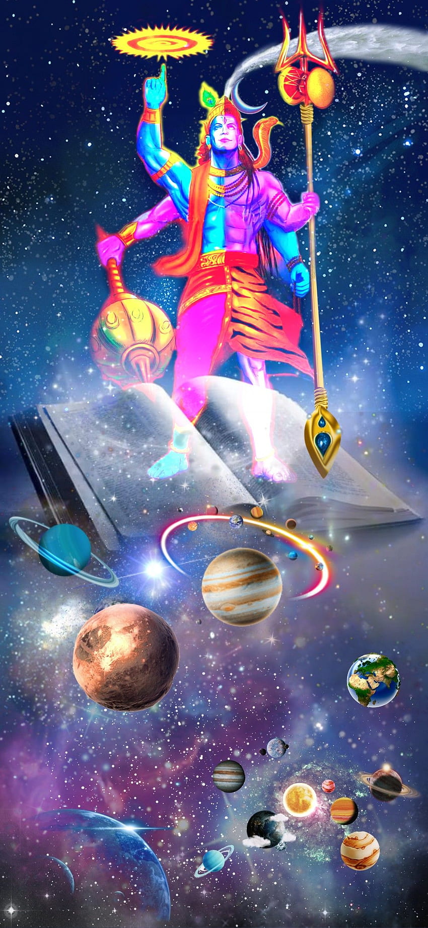 Alles, Krishna-Universum HD-Handy-Hintergrundbild