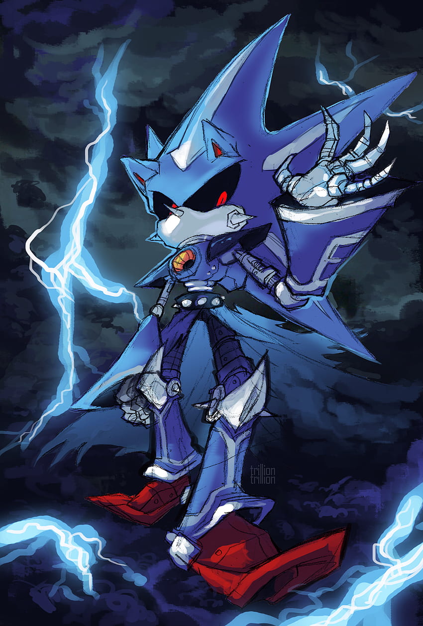 Neo Metal Sonic by Advert-man.deviantart.com on @DeviantArt