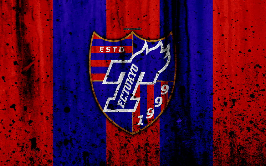 FC Tokyo, Japão, Logo, Futebol, Emblema papel de parede HD
