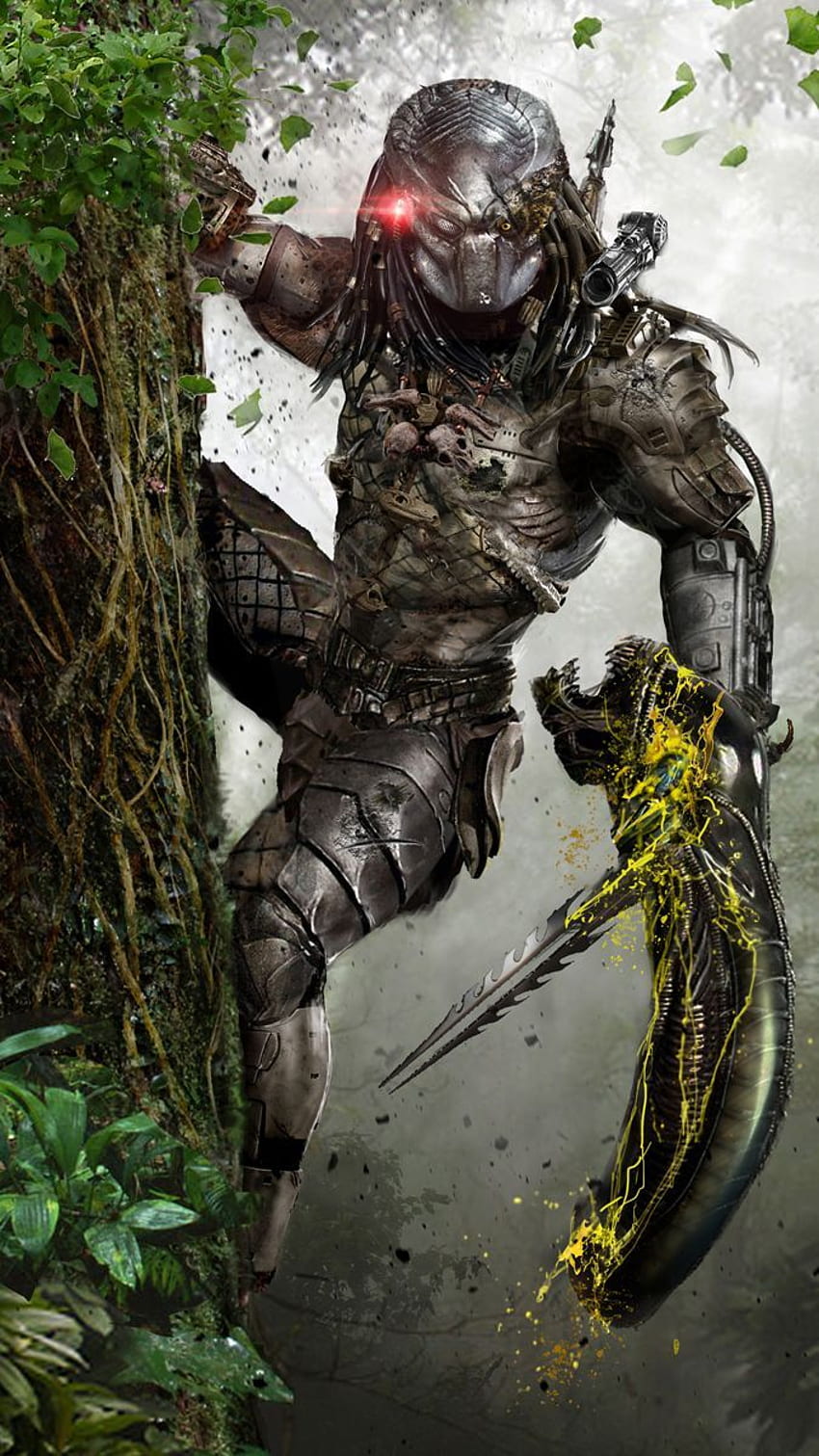 Predator v2.0. Alien vs predator, Predator alien art, Predator movie, AVP HD phone wallpaper