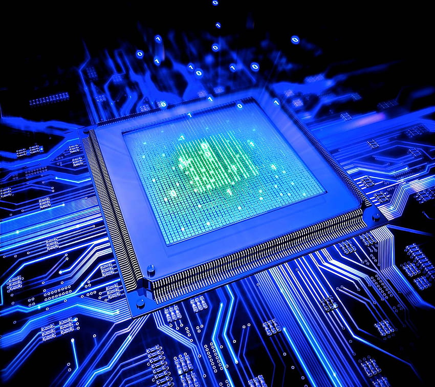 Blue Chip, Semiconductor HD wallpaper