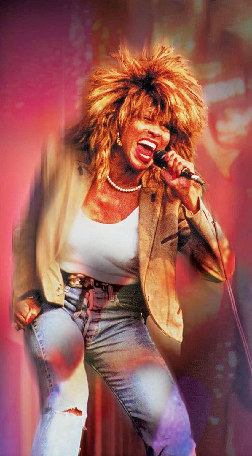 Tina Turner chanteuse, danseuse, actrice Fond d'écran de téléphone HD