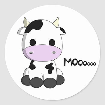 Cute baby cow cartoon HD wallpapers | Pxfuel