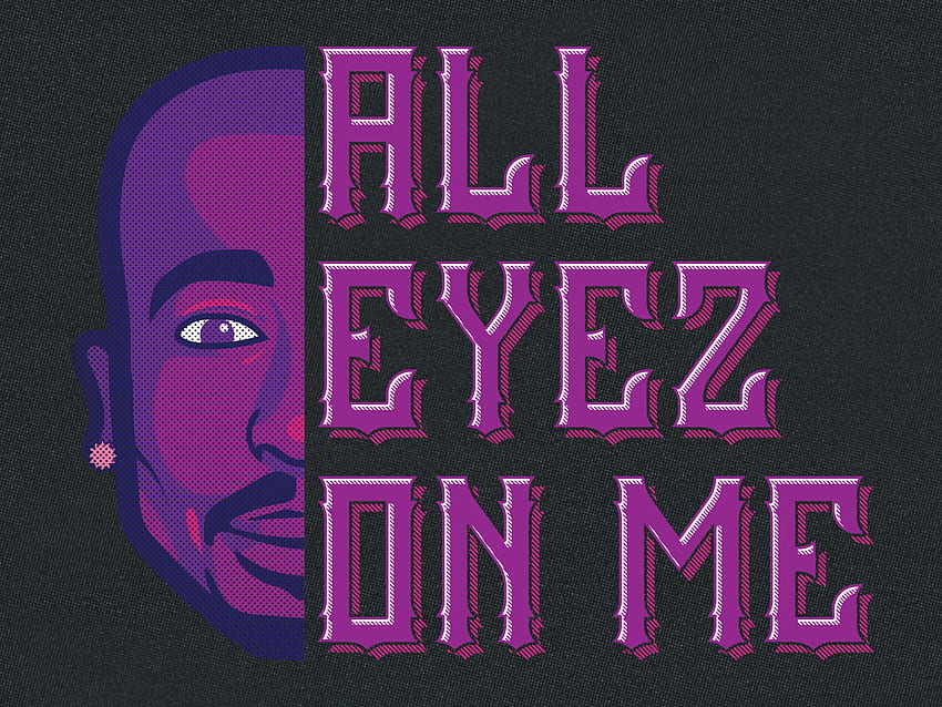 Tupac – All Eyez on Me by Justin Seeley on Dribbble, Death Row 高画質の壁紙