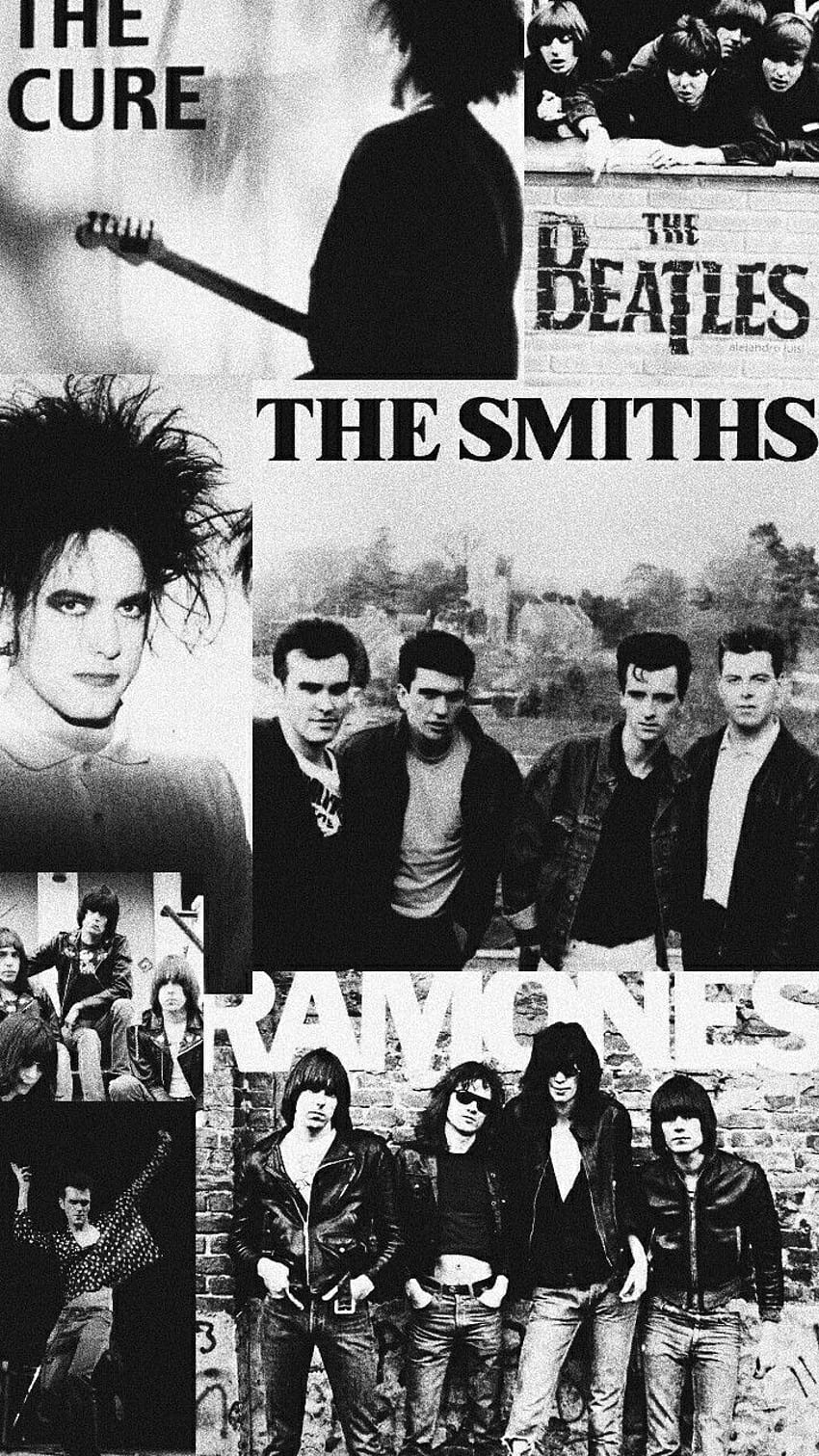 Ramones the smiths the cure the beatles 60s 70s 80s 90s. Beatles , Will smith, The cure, 90s Alternative HD phone wallpaper