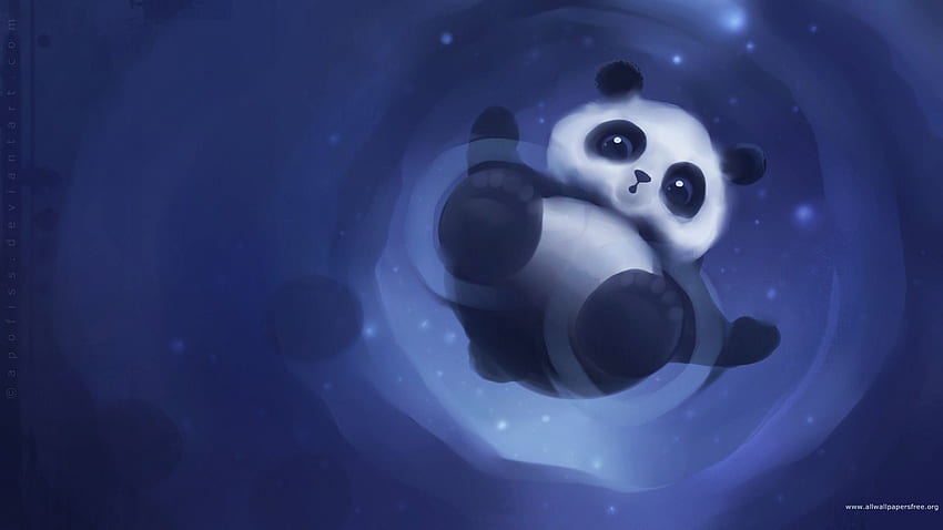 Space Panda. Panda , Panda art, Little panda HD wallpaper