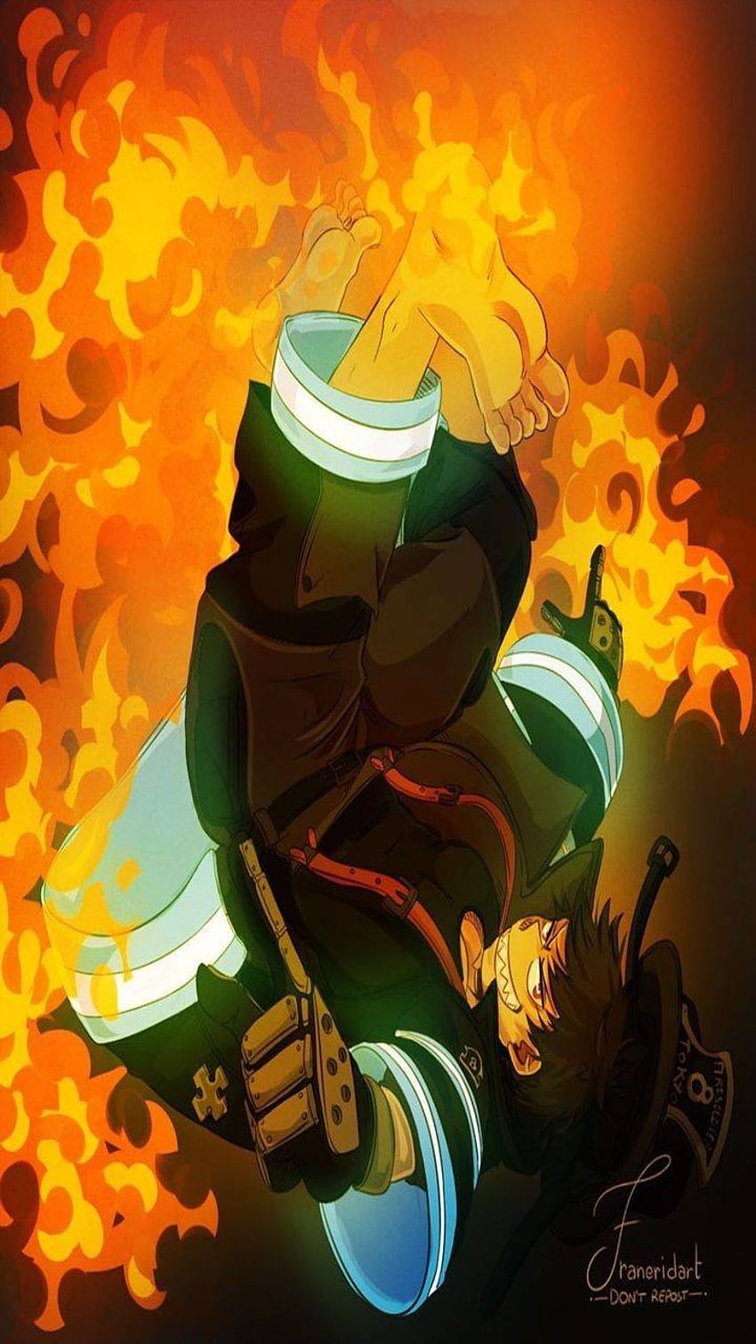 Fire Force heat Anime Shinra Manga HD phone wallpaper  Peakpx