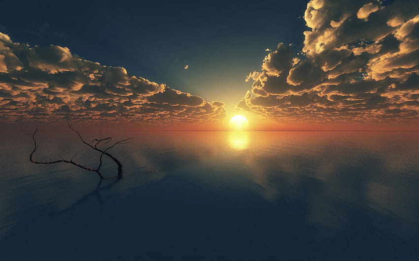 Natur, Sand, Wüste, Dünen, Links, Düne vor Sonnenaufgang HD-Hintergrundbild