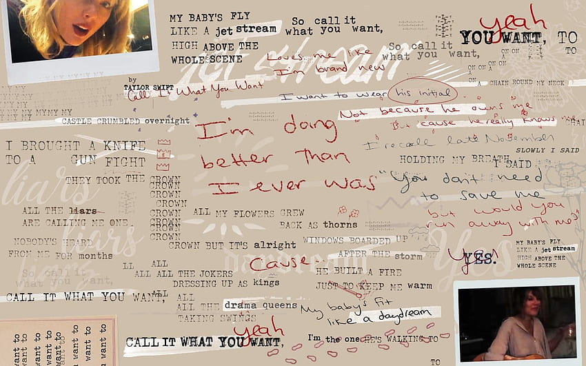 Call It What You Want: TaylorSwift, Taylor Swift Şarkı Sözleri HD duvar kağıdı
