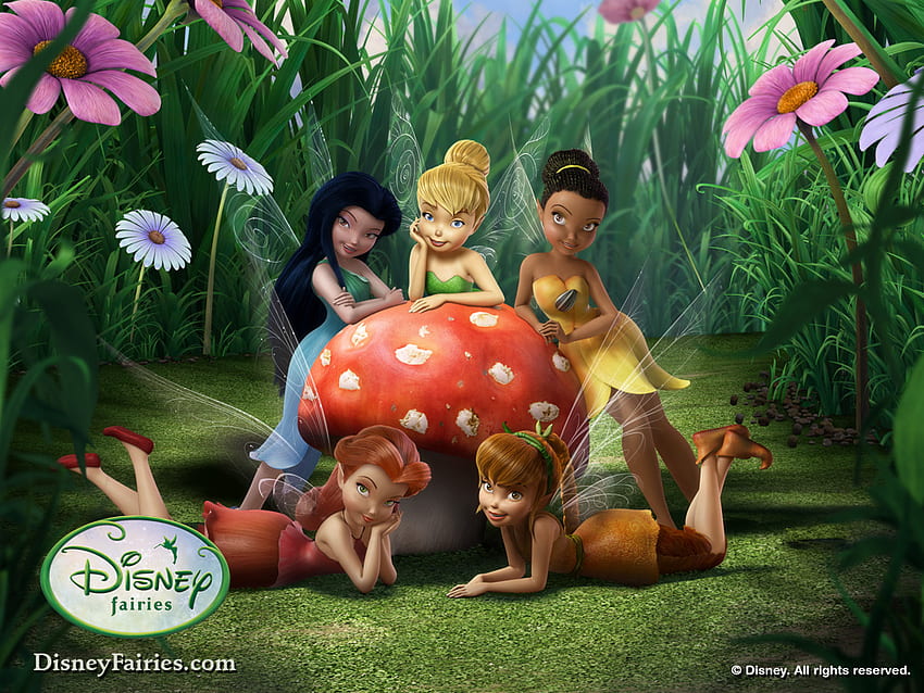 공식 요정 - Pixie Hollow - Disney Fairies Online Forums, Garden Fairies HD 월페이퍼