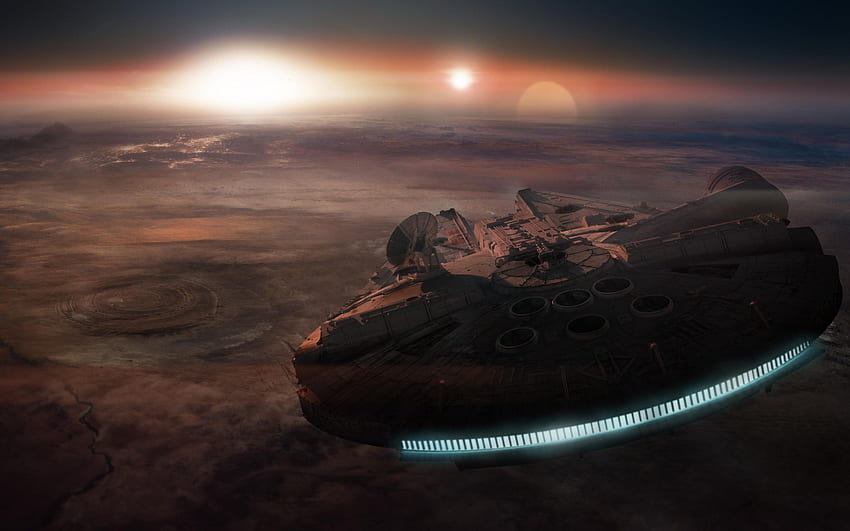Millennium Falcon, Star Wars, Nave espacial, 2560X1600 Star Wars fondo de pantalla