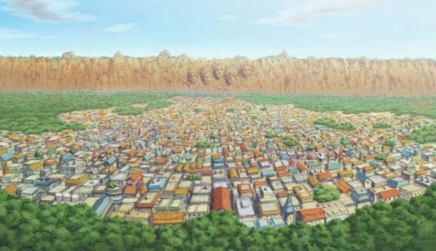 Hidden Leaf Village, Naruto Leaf HD wallpaper