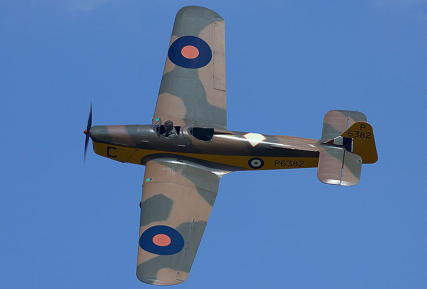 Miles Magister, Trainingsflugzeug, Raf, Schulflugzeug, Royal Air Force, Zweiter Weltkrieg HD-Hintergrundbild