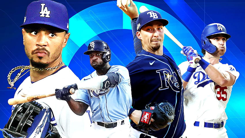 World Series 2020 Classement des 56 joueurs de la Classique d'automne des Rays de Tampa Bay des Dodgers de Los Angeles Fond d'écran HD