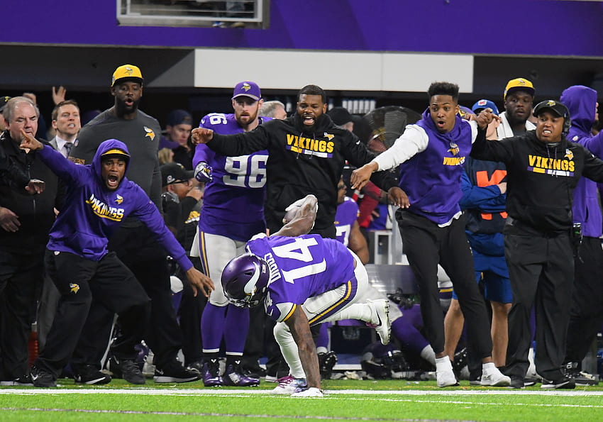 Incredible From Stefon Diggs' Game Winning Toucown, Trevon Diggs HD wallpaper