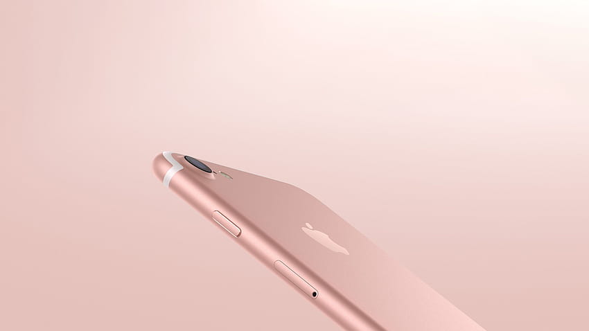 : taken with an iPhone 7, Rose Gold and Black HD wallpaper