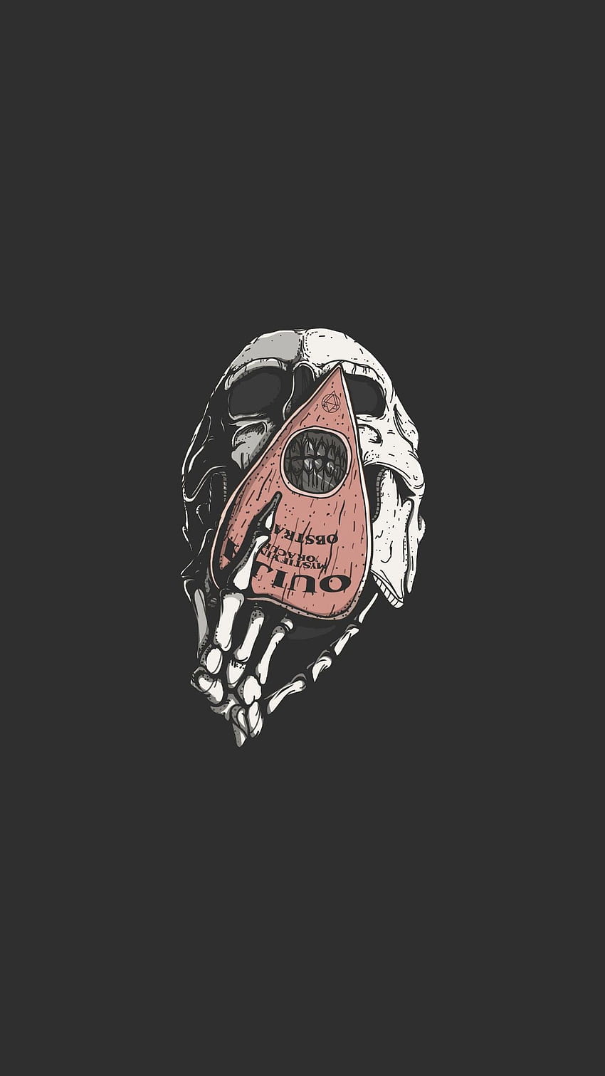 Tavola Ouija, estetica Tumblr di Halloween Sfondo del telefono HD