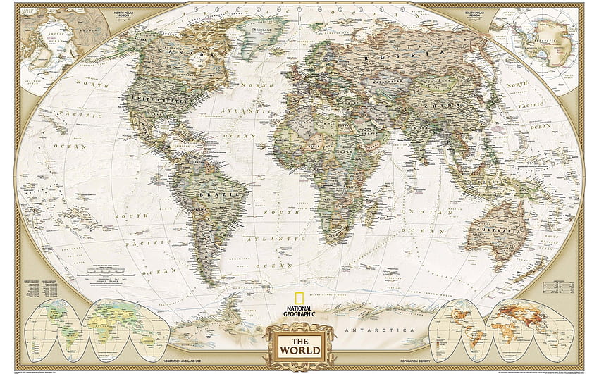 National Geographic World Map Mapa Antigo dos Continentes - Resolução:, 2560 X 1600 Mapa Velho Mundo papel de parede HD