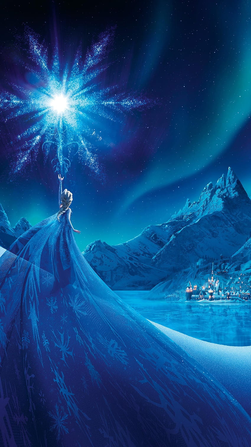 Frozen (2013) Teléfono. Princesa de Disney, Dark Frozen fondo de pantalla del teléfono