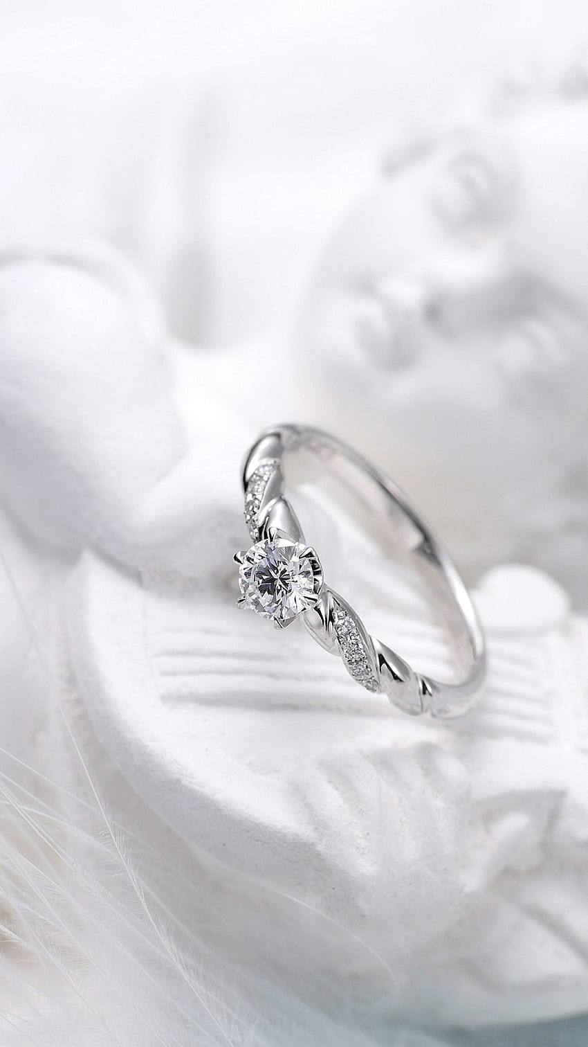 Wedding ring Gold Engagement ring Białe złoto, matrimonio transparent  background PNG clipart | HiClipart