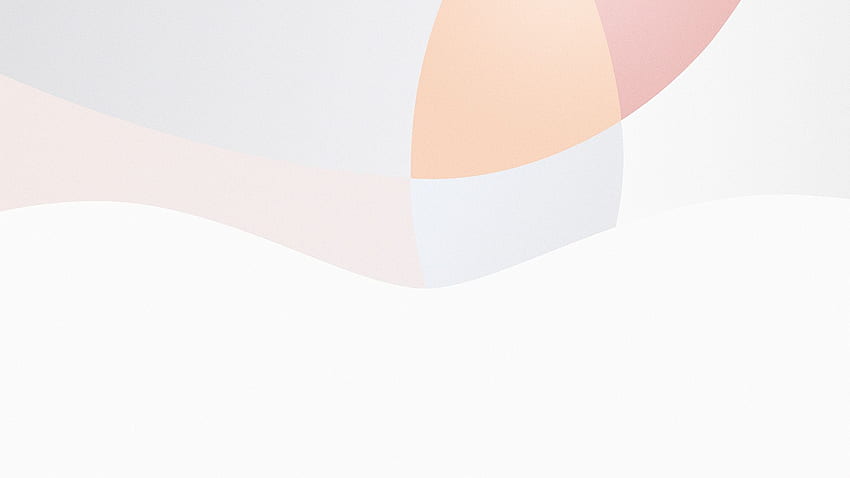 Ilustrasi Seni Minimal Apple Mac White Logo Wallpaper HD