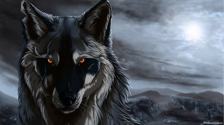 Anime Wolf, Epic Wolves HD wallpaper