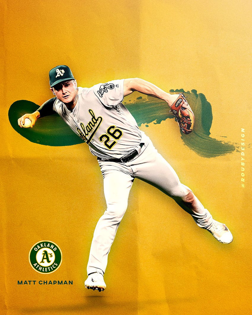 MLB. Sports design inspiration, Sports graphic design, Mlb, Matt Chapman HD phone wallpaper
