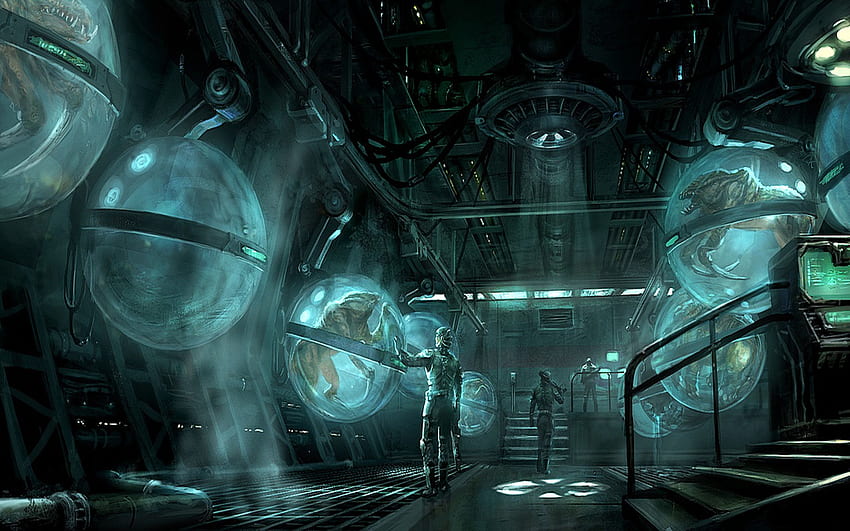 Sci Fi Fantasy , Scary Space HD wallpaper